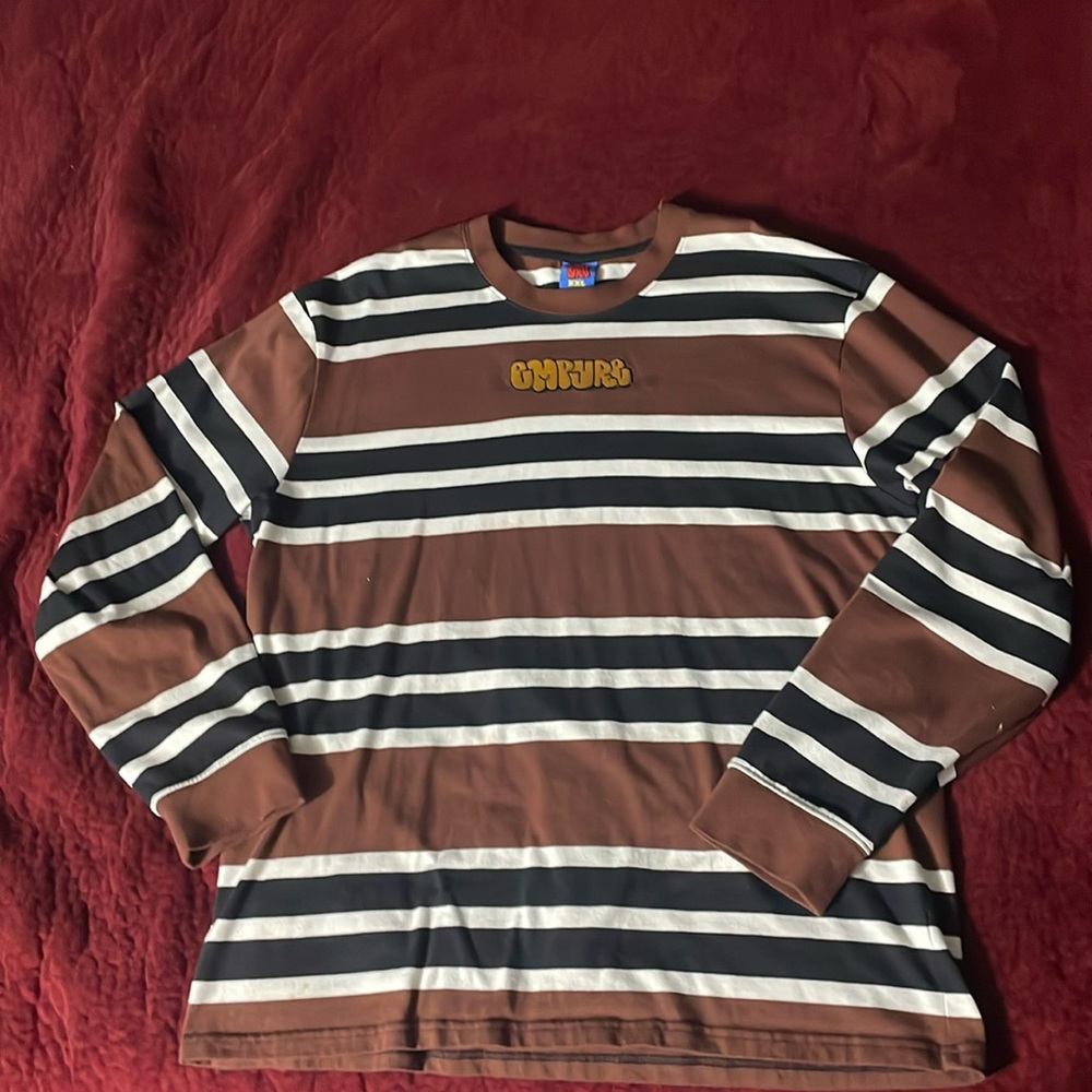 EMPYRE long sleeve striped shirt.